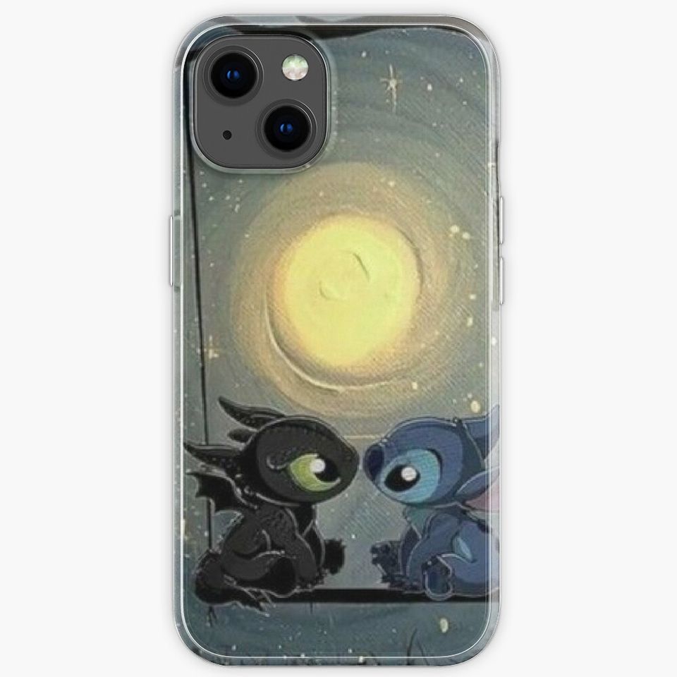 Stitch and toothless iPhone Case