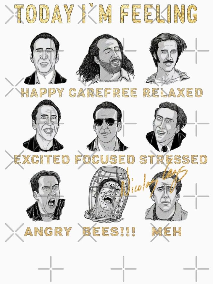 Nicholas Cage - Nicolas Cage - Nick Cage - Nic Cage | Funny Feeling | Essential T-Shirt