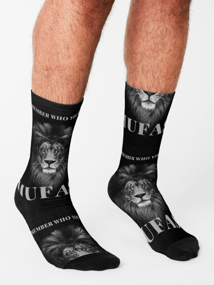 Remember who you are - Mufasa Socks