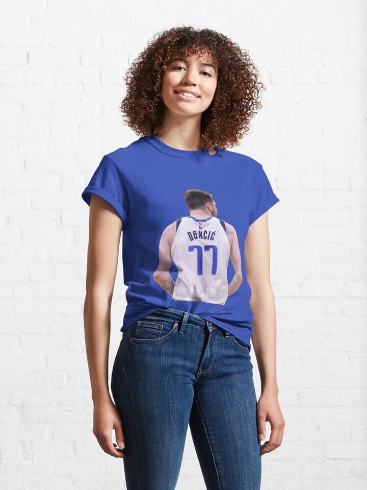Luka Doncic 77 Back Classic T-Shirt