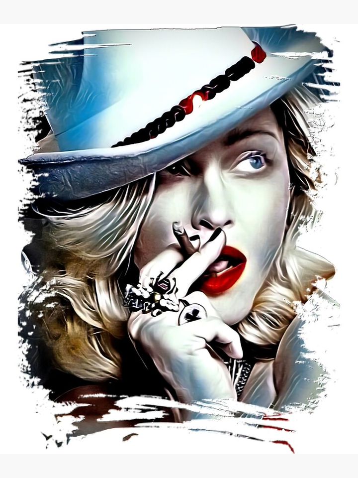 Madonna Pop Artwork Canvas Print