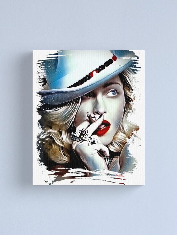 Madonna Pop Artwork Canvas Print