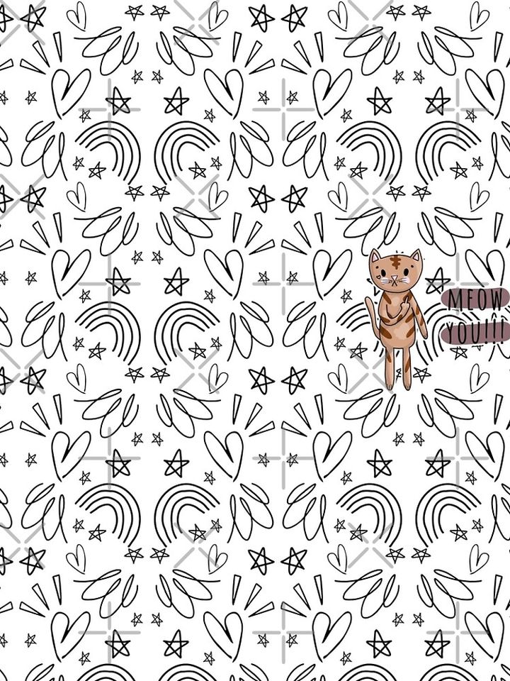 Mew you! - by:cat Leggings