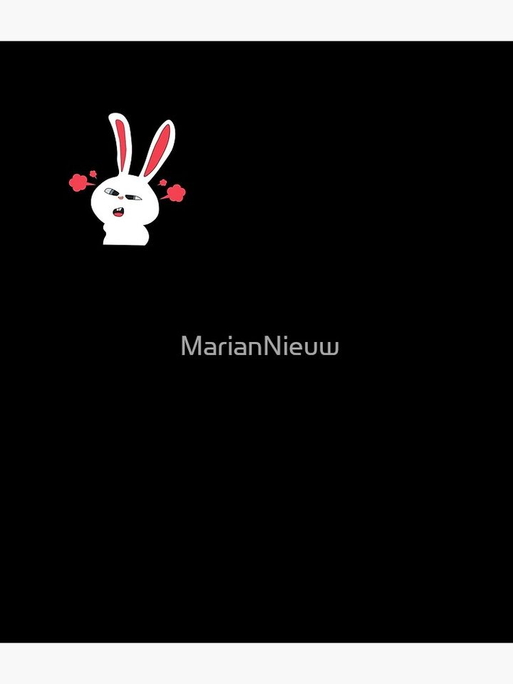 Bad bunny target | Bunny love | Angry Rabbit | Bad Bunny Backpack