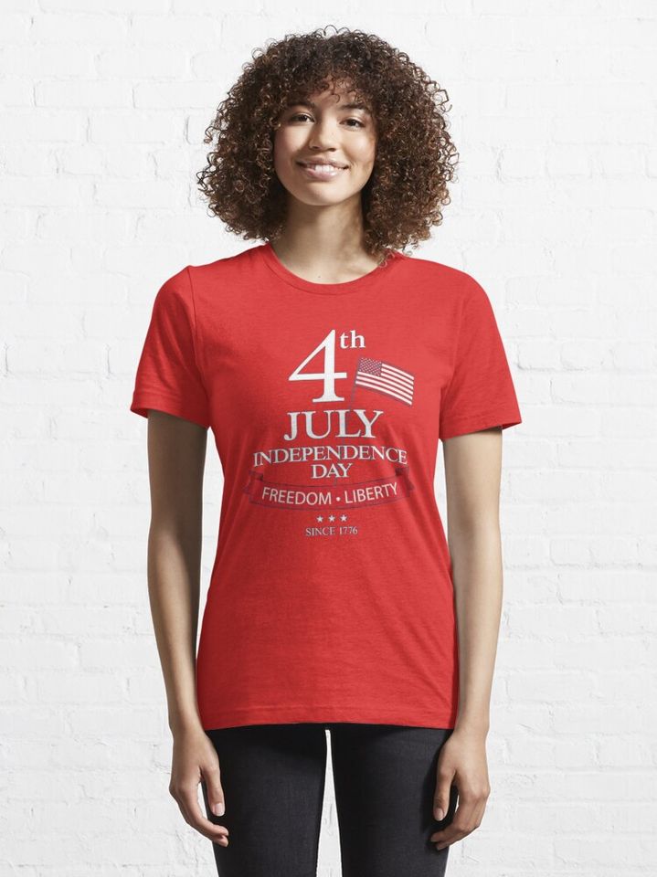 Journée de l'indépendance des États-Unis T-shirt essentiel
