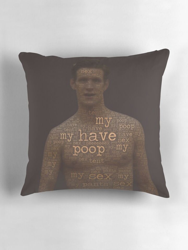  Matt Smith from hit movie Morbius Pillow