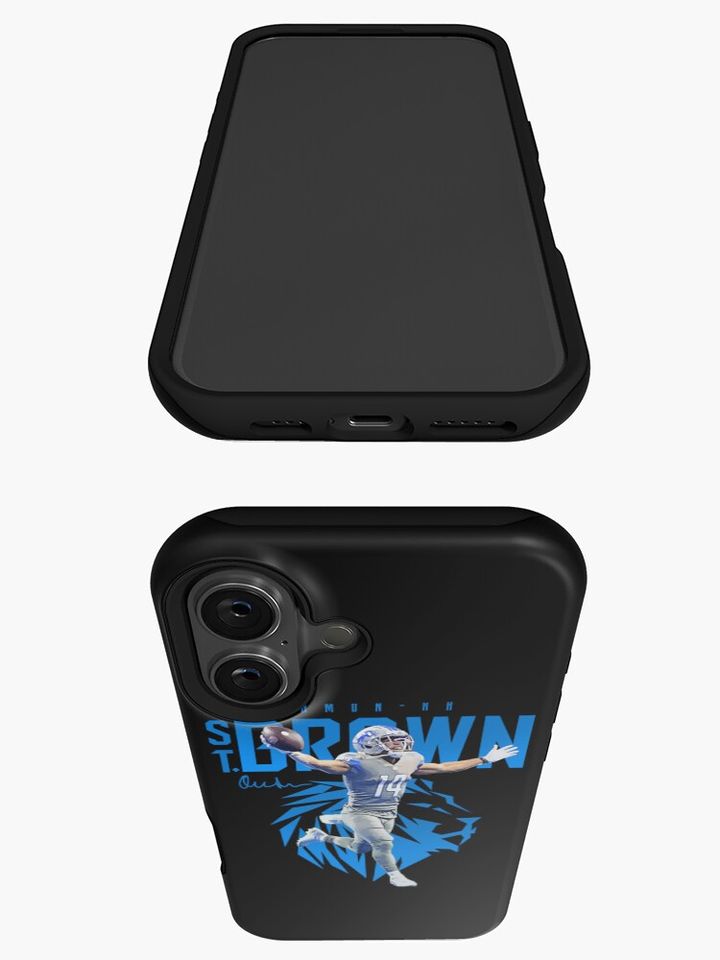 Amon Ra St Brown Detroit Lions Phone CaseAmon-Ra St. Brown Phone Case iPhone Case