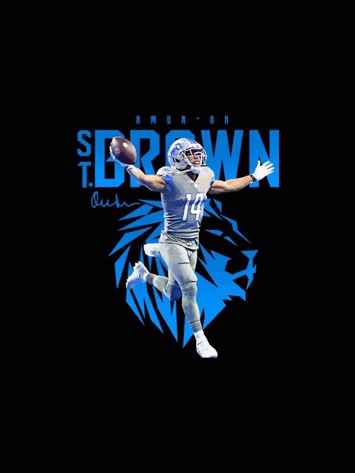 Amon Ra St Brown Detroit Lions Phone CaseAmon-Ra St. Brown Phone Case iPhone Case