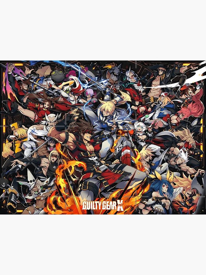 Guilty Gear Xrd Premium Matte Vertical Poster