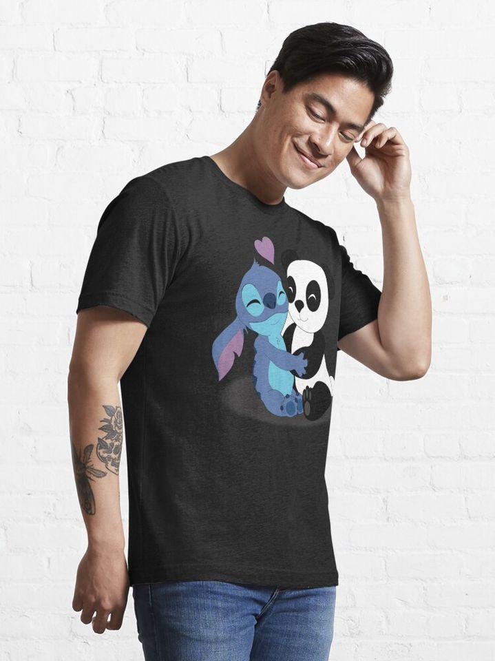 Stitch Panda T-Shirt, Disney Lilo Stitch Shirt