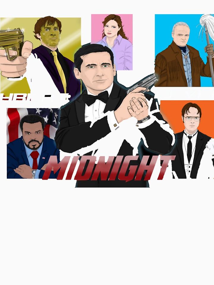 Threat Level Midnight - The Office Classic T-Shirt