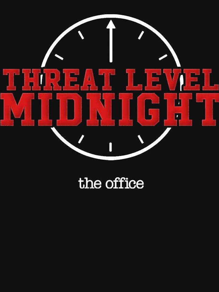 Threat Level Midnight - The Office Classic T-Shirt