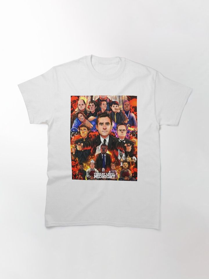 Threat Level Midnight - The Office Classic T-Shirt