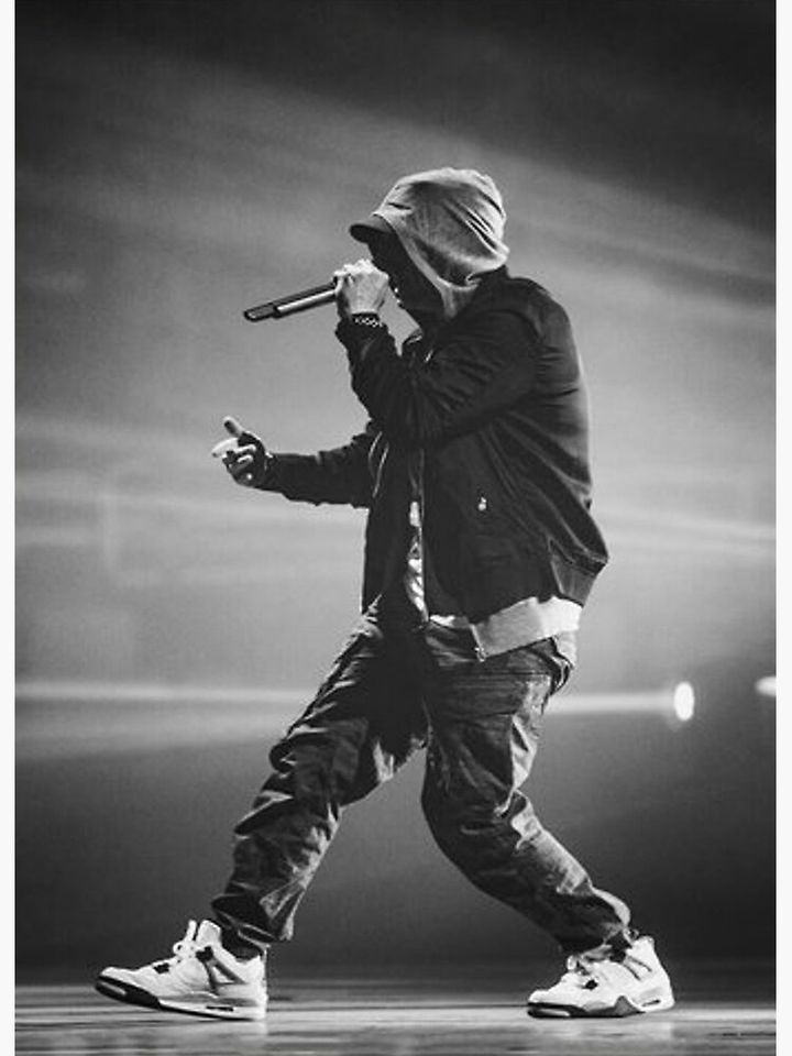 Vintage Eminem poster Premium Matte Vertical Poster