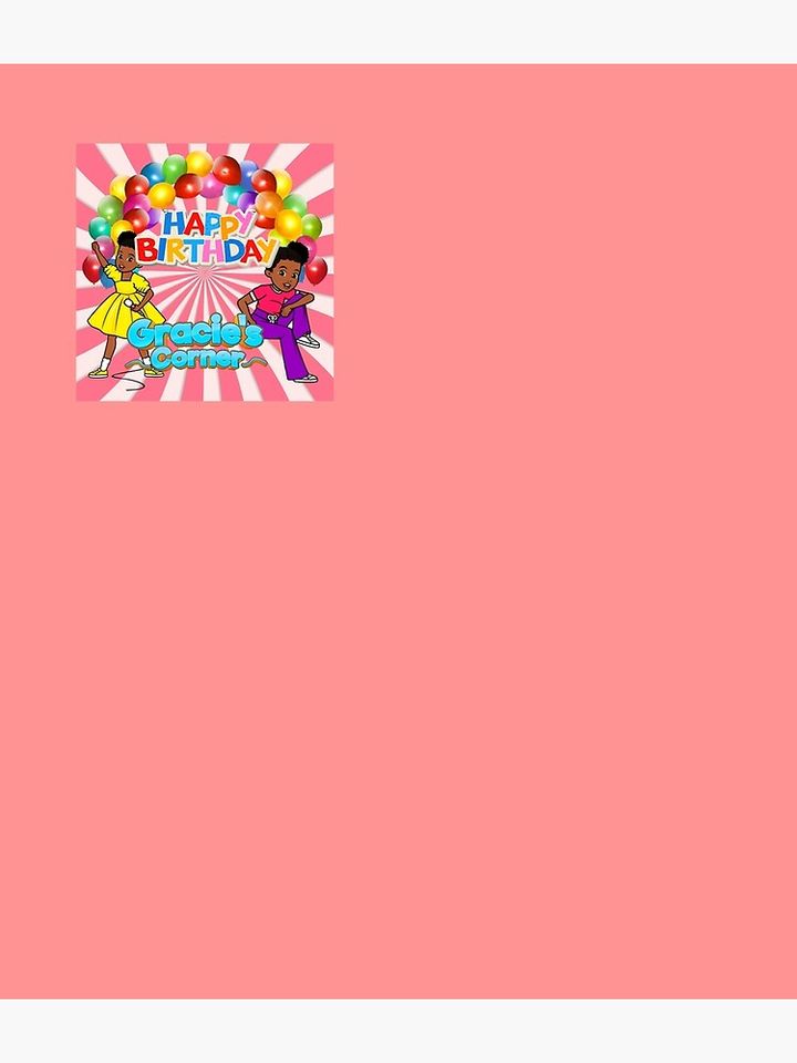Gracies Corner Birthday Sticker Party Kids Shirt Backpack
