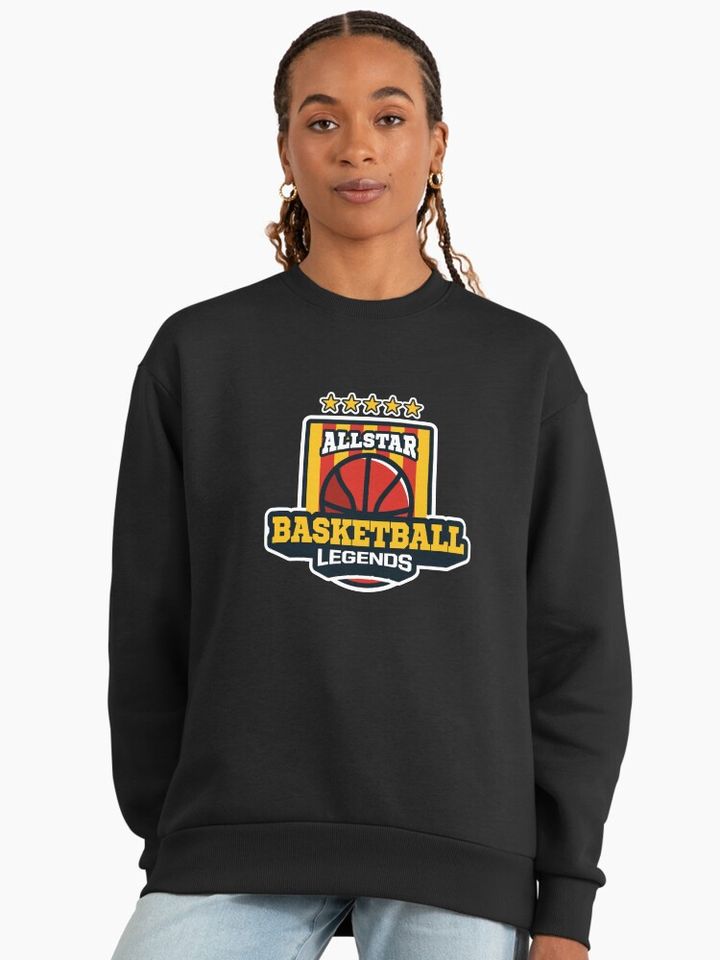 All Star - Basketball legends Premium Oversized Sweatshirt