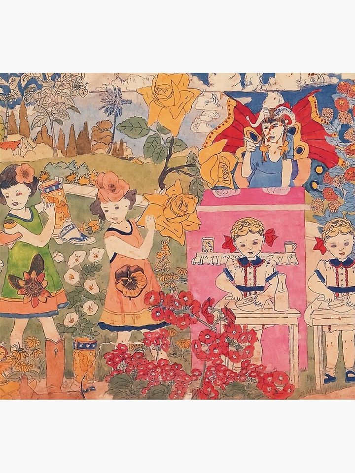 Henry Darger art Premium Matte Vertical Poster
