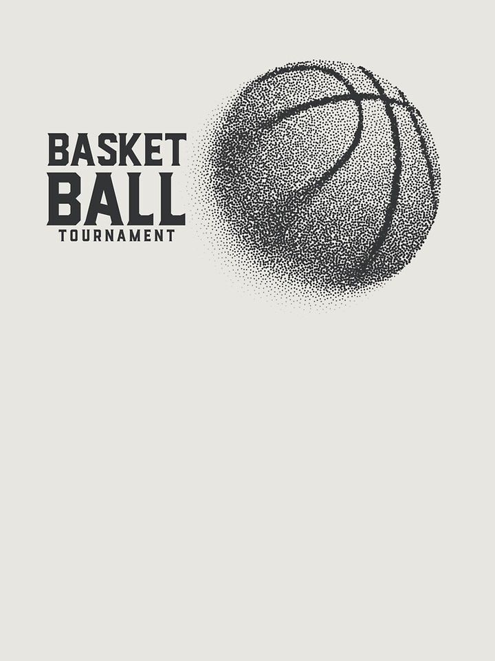 Basket ball tournament Premium Oversized Sweatshirt