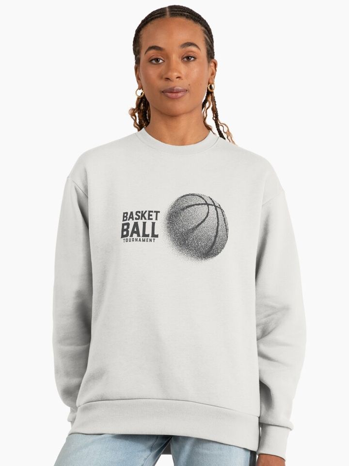 Basket ball tournament Premium Oversized Sweatshirt