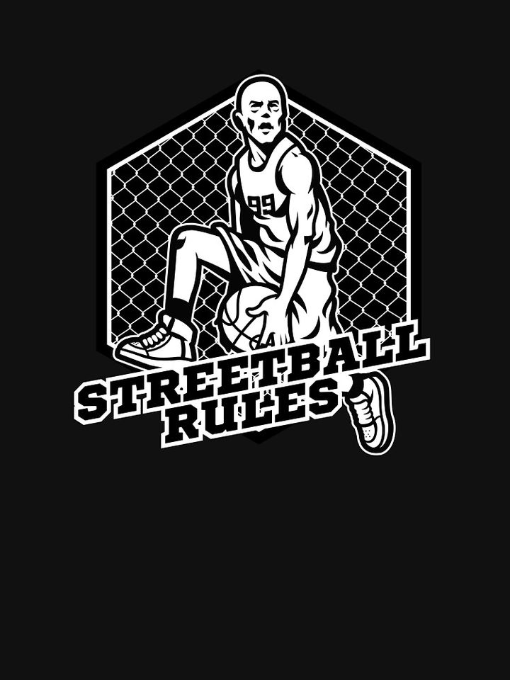 Streetball rules Premium Oversized Hoodie