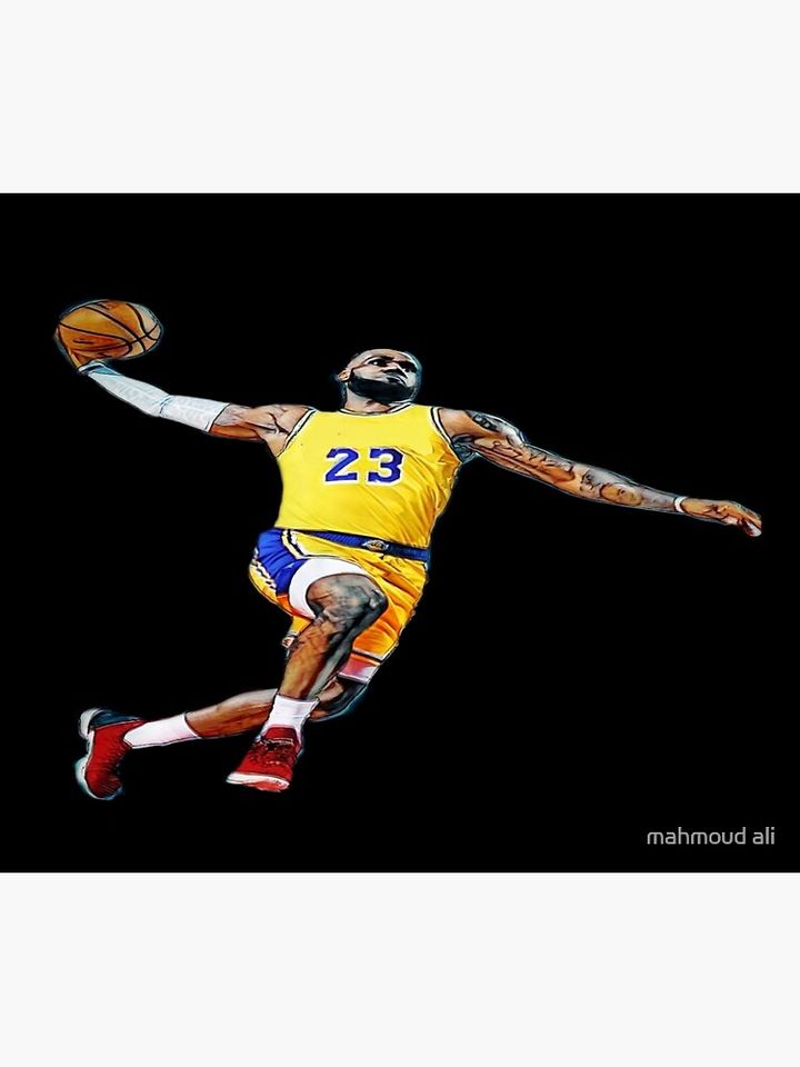 The king LeBron James  Shower Curtain