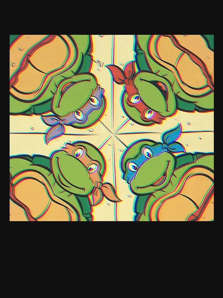 Teenage Mutant Ninja Turtles Characters Hoodie