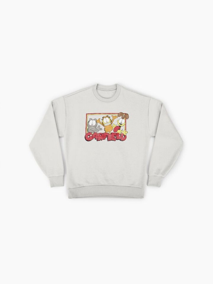 Garfield Odie Garfield Nermal Group Premium Sweatshirt