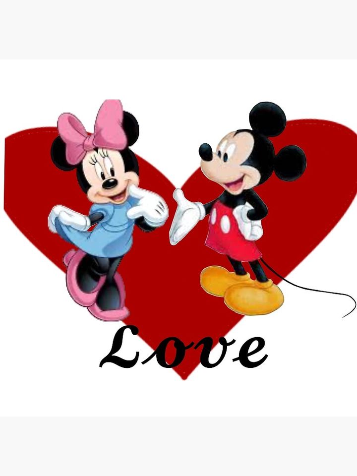 Minnie and Mickey Poster, Disney Mickey Poster