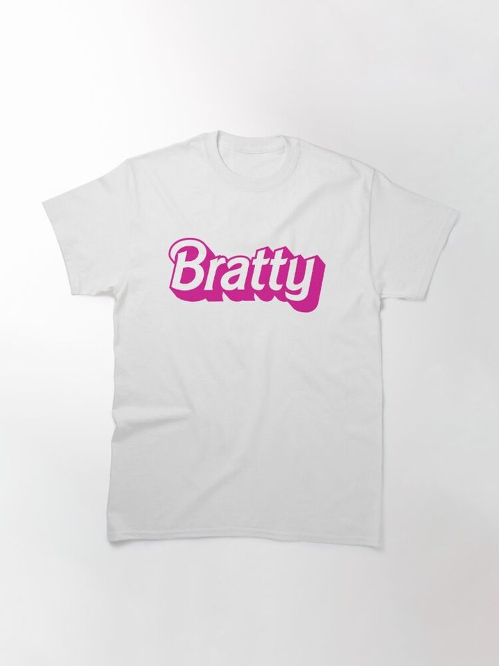 Bratty Barbie Logo For The Little In Your Life Who Loves Age Play Unisex T-shirt