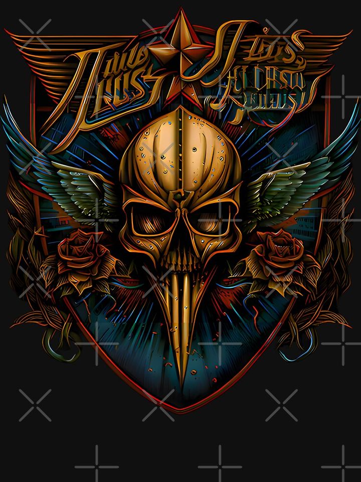 80s style design for Judas Priest Texas- Tank Top