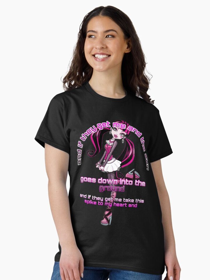 Vampires Will Never Hurt You Classic T-Shirt – Casual Graphic Tee for Fans