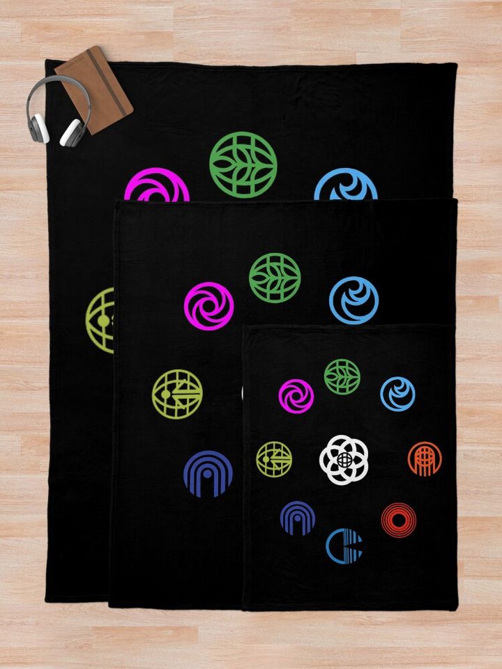 Epcot Center Throw Blanket