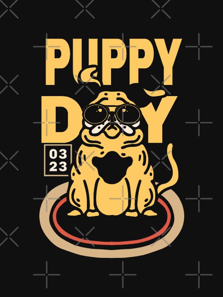 Puppy day special  Lightweight Hoodie