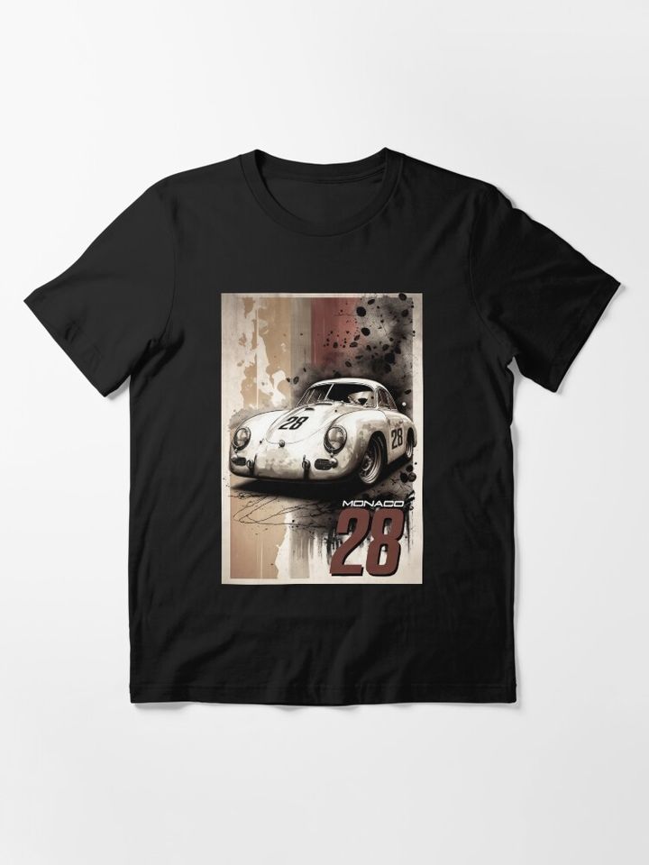 Porsche 356 Monaco Poster Essential T-Shirt