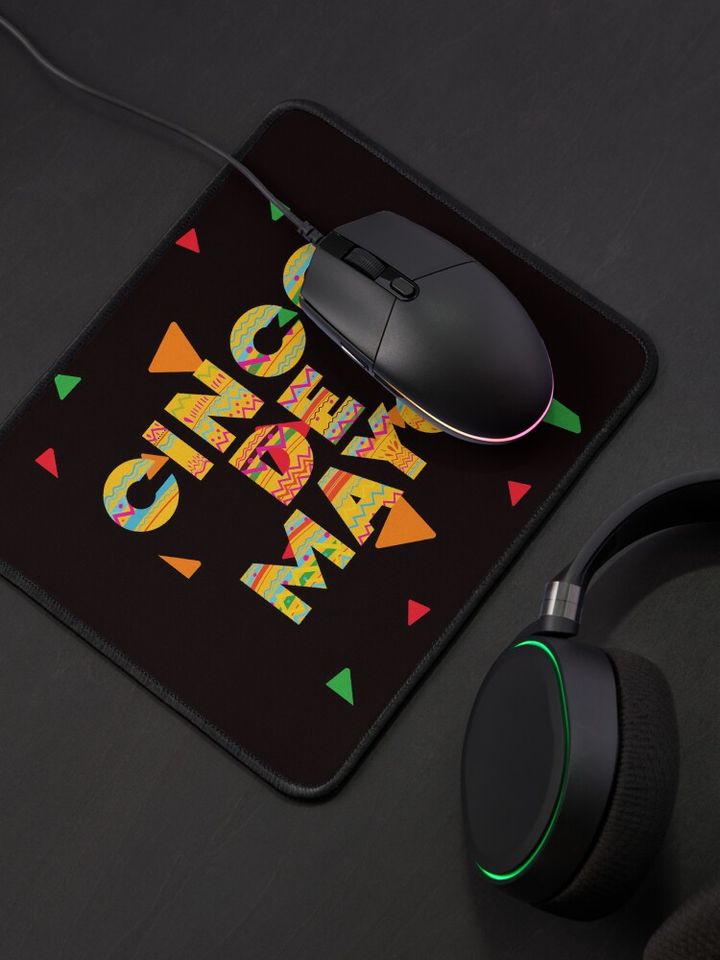 Cinco De Mayo Mouse Pad, Mexican Party