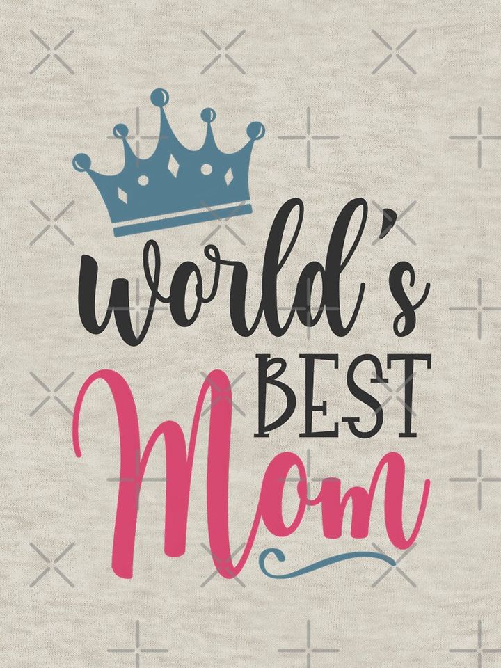World's best mom Pullover Sweatshirt