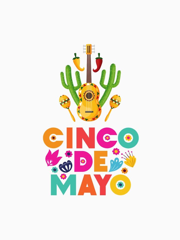 cinco de mayo Baseball ¾ Sleeve T-Shirt