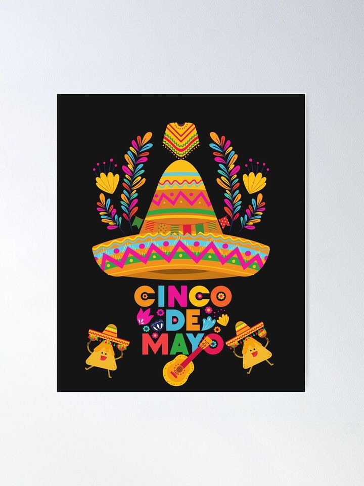 Fiesta Squad Cinco De Mayo Poster