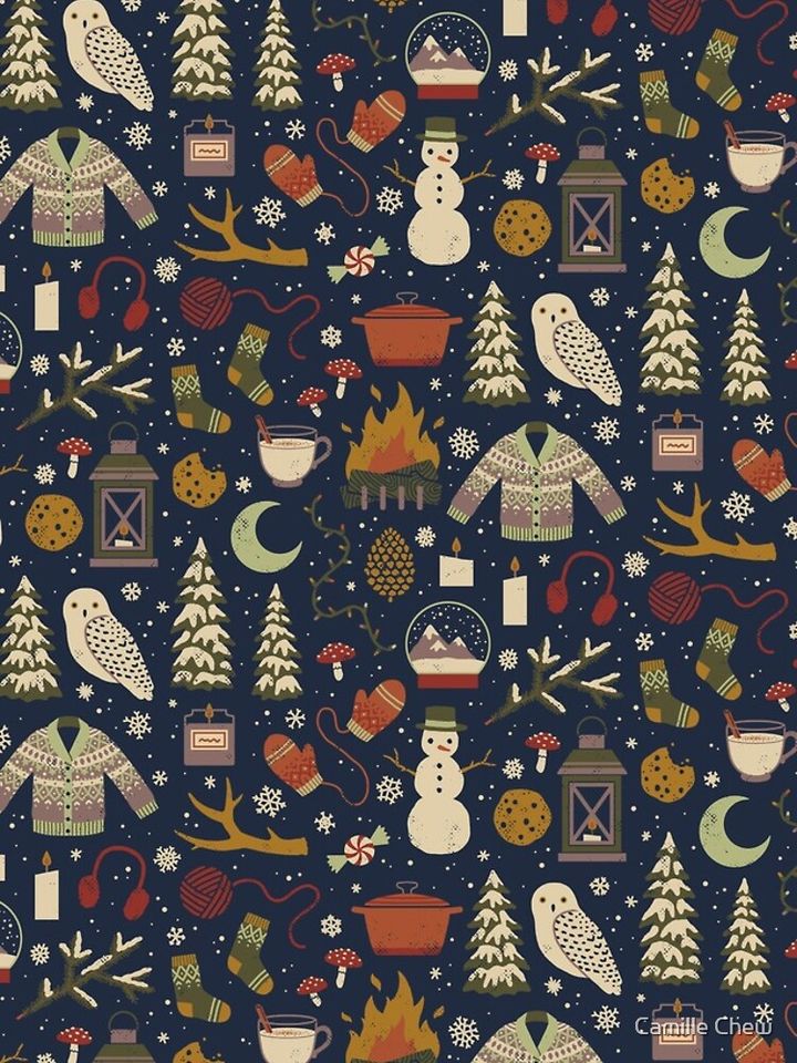 Winter Nights iPhone Case