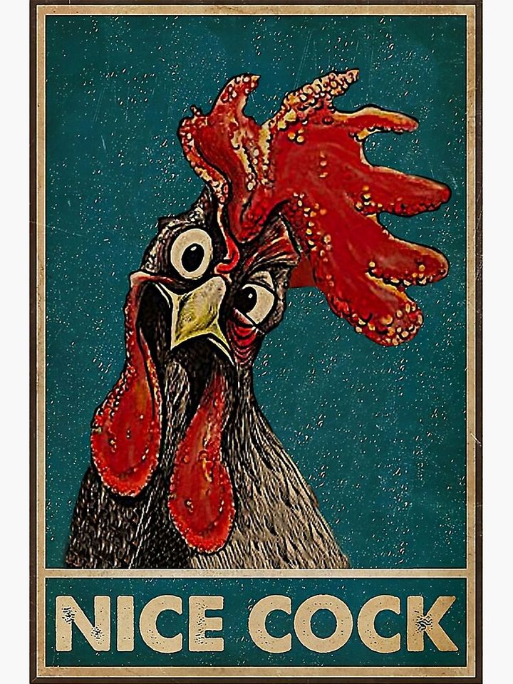 The Rooster Premium Matte Vertical Poster