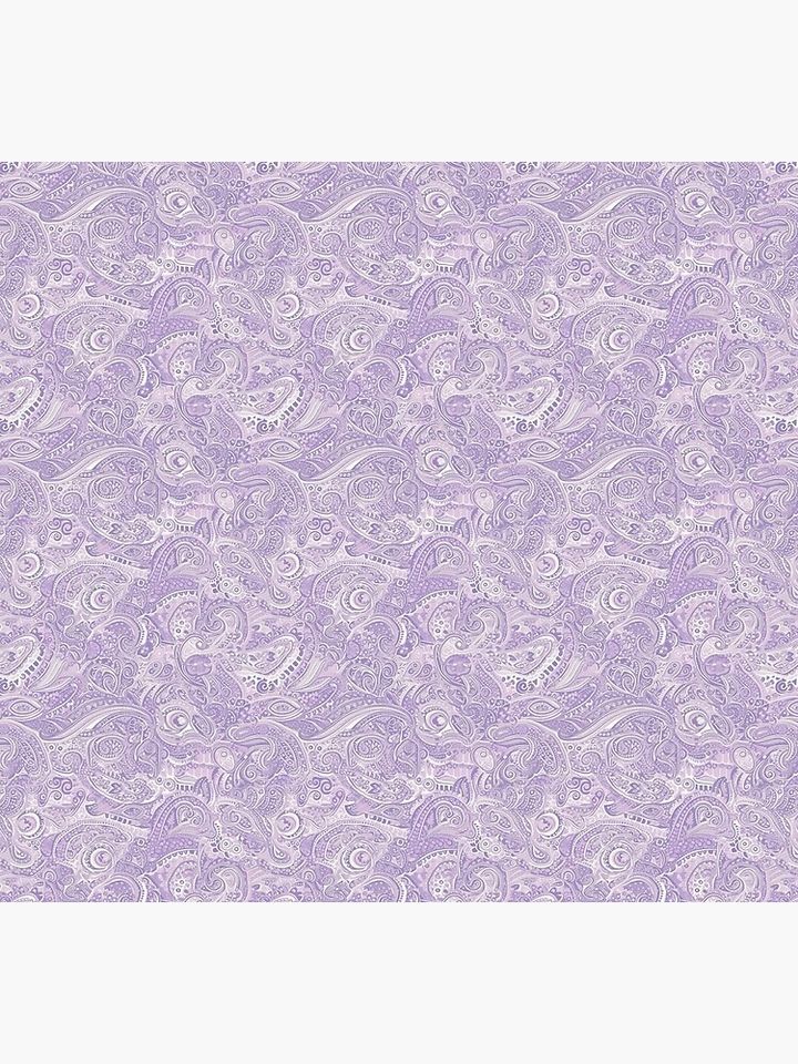 Lavender Paisley Pattern Socks
