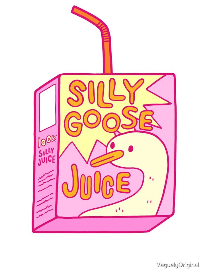 Silly Goose Juice Oversized T-Shirt