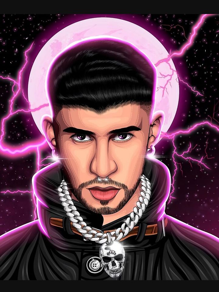 Bad bunny Zipped Hoodie