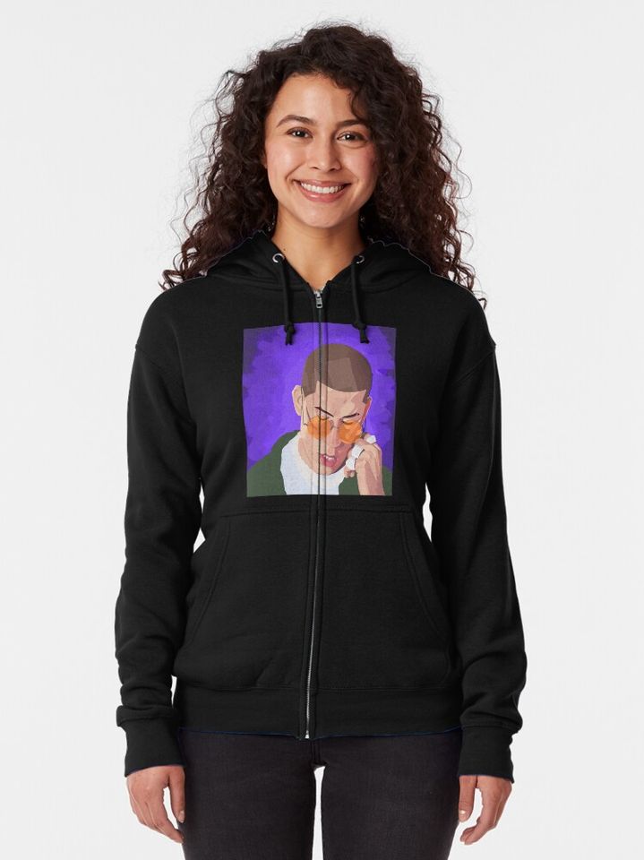 Bad bunny Zipped Hoodie