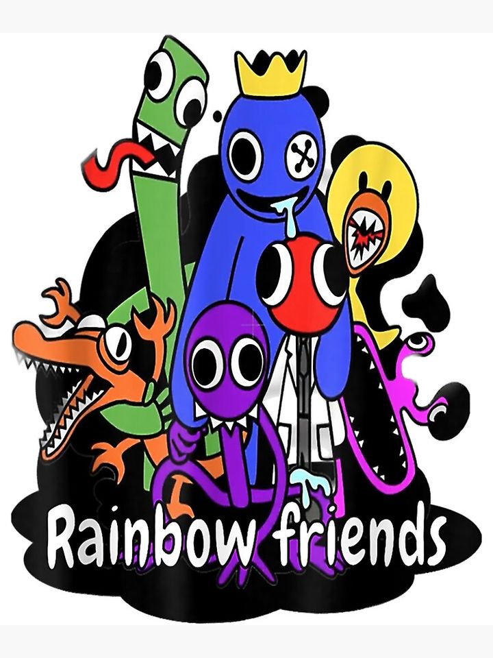 Rainbow Friends Premium Matte Vertical Poster