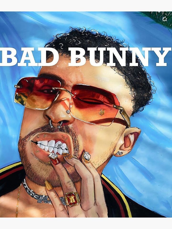 Bad bunny Canvas Print