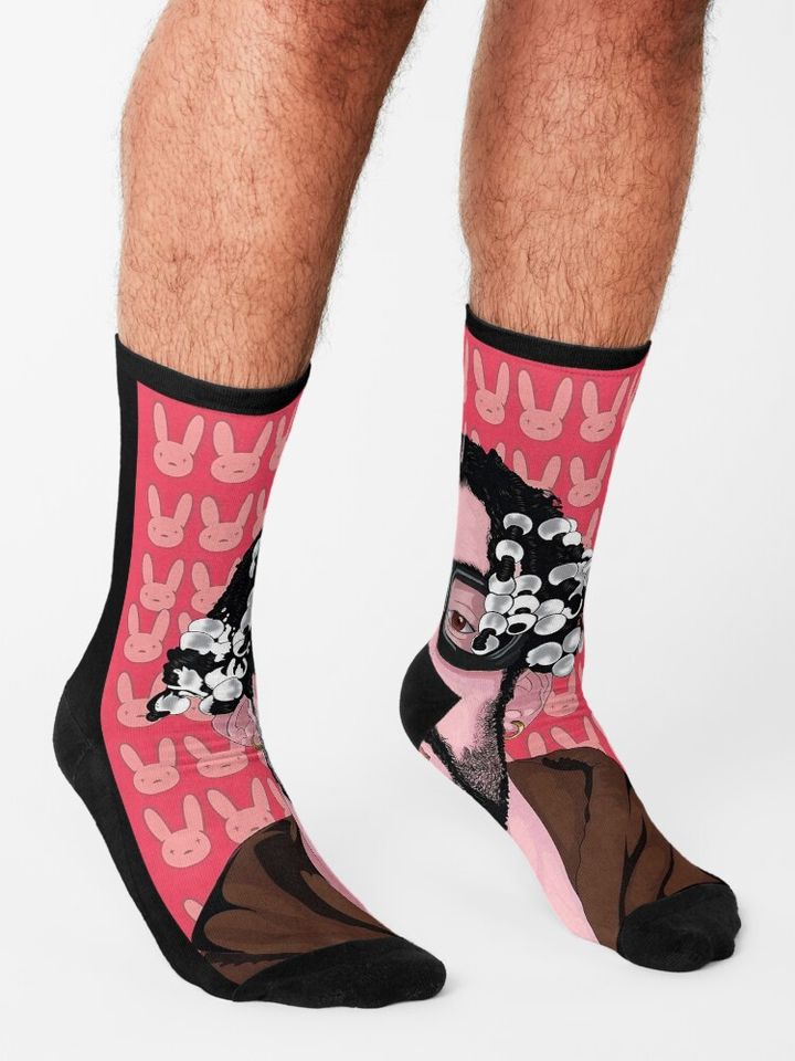 Bad bunny Socks, Cute & Cozy Gift for Unisex, Bad Bunny Tour Merch