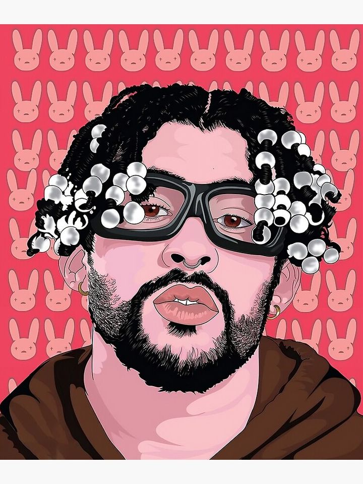 Bad bunny Canvas Print