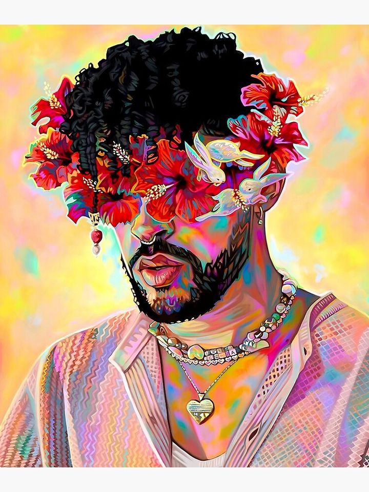 Bad bunny Canvas Print