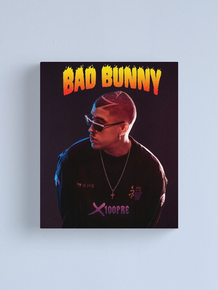Bad bunny Canvas Print